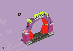 LEGO 3932 instructions page 18 – build guide