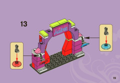 LEGO 3932 instructions page 19 – build guide