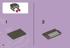 LEGO 3932 instructions page 20 – build guide