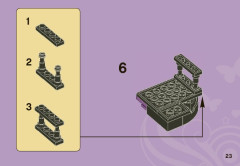 LEGO 3932 instructions page 23 – build guide
