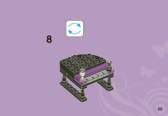 LEGO 3932 instructions page 25 – build guide