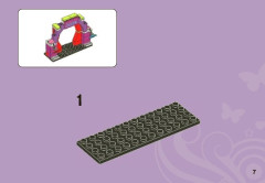 LEGO 3932 instructions page 7 – build guide