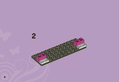 LEGO 3932 instructions page 8 – build guide