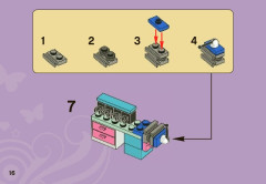 LEGO 3933 instructions page 16 – build guide