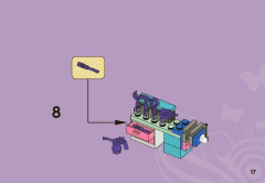 LEGO 3933 instructions page 17 – build guide