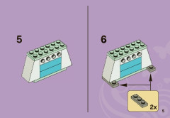LEGO 3933 instructions page 5 – build guide