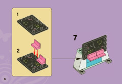 LEGO 3933 instructions page 6 – build guide