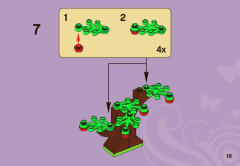 LEGO 3934 instructions page 19 – build guide