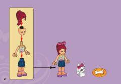 LEGO 3934 instructions page 2 – build guide