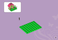 LEGO 3934 instructions page 3 – build guide