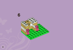 LEGO 3934 instructions page 8 – build guide