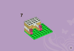 LEGO 3934 instructions page 9 – build guide