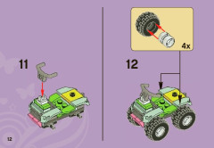 LEGO 3935 instructions page 12 – build guide