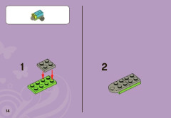 LEGO 3935 instructions page 14 – build guide