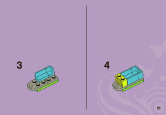 LEGO 3935 instructions page 15 – build guide