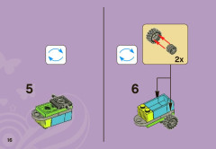 LEGO 3935 instructions page 16 – build guide