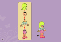 LEGO 3935 instructions page 2 – build guide