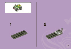 LEGO 3935 instructions page 7 – build guide