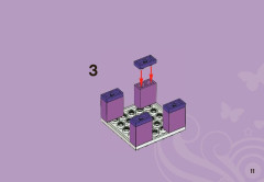 LEGO 3936 instructions page 11 – build guide