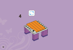 LEGO 3936 instructions page 12 – build guide