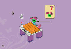 LEGO 3936 instructions page 14 – build guide