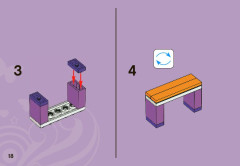 LEGO 3936 instructions page 18 – build guide