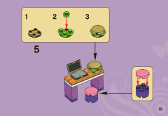 LEGO 3936 instructions page 19 – build guide