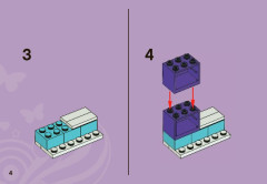 LEGO 3936 instructions page 4 – build guide