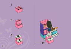 LEGO 3936 instructions page 6 – build guide