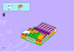 LEGO 3938 instructions page 14 – build guide