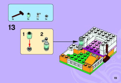 LEGO 3938 instructions page 19 – build guide