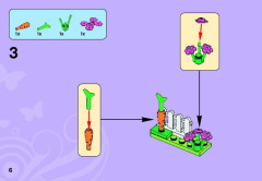 LEGO 3938 instructions page 6 – build guide