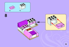 LEGO 3939 instructions page 15 – build guide