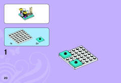 LEGO 3939 instructions page 20 – build guide