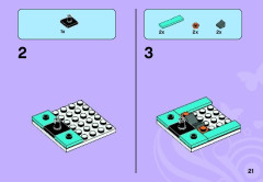 LEGO 3939 instructions page 21 – build guide