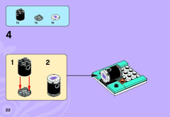 LEGO 3939 instructions page 22 – build guide