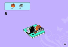 LEGO 3939 instructions page 23 – build guide