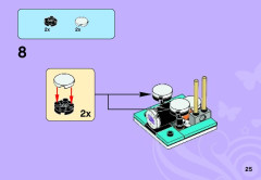 LEGO 3939 instructions page 25 – build guide