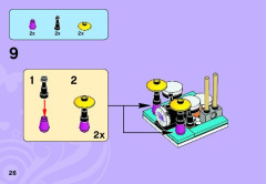 LEGO 3939 instructions page 26 – build guide