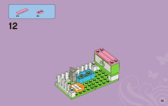 LEGO 3942 instructions page 15 – build guide