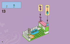 LEGO 3942 instructions page 16 – build guide