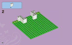 LEGO 3942 instructions page 24 – build guide