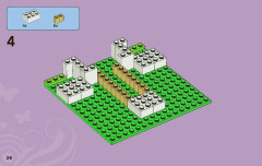 LEGO 3942 instructions page 26 – build guide