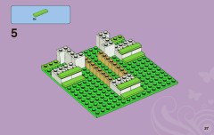 LEGO 3942 instructions page 27 – build guide