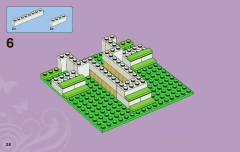 LEGO 3942 instructions page 28 – build guide