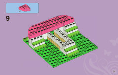 LEGO 3942 instructions page 31 – build guide