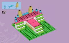 LEGO 3942 instructions page 34 – build guide