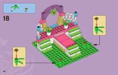 LEGO 3942 instructions page 40 – build guide