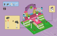 LEGO 3942 instructions page 41 – build guide