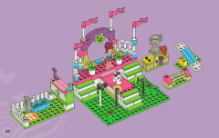 LEGO 3942 instructions page 44 – build guide